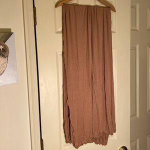 Urban Modesty Taupe Hijab Head Wrap Scarf Beaded Edges